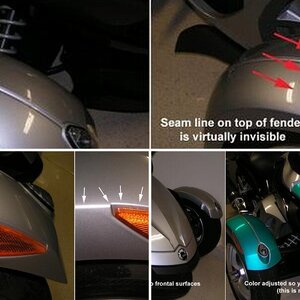 3M protective film on Spyder