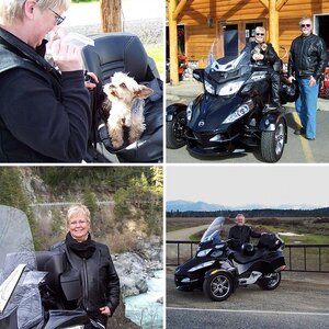 Our Spyder adventure begins. . .