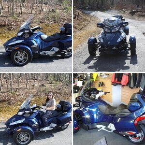 New RT-S Orbital Blue complete with Dog