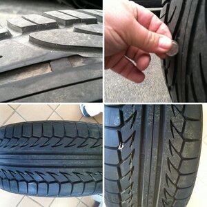 spyder Tire old and new