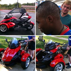 spyder at the dealer