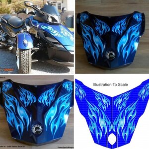 Orbit Flame- Flames cut to shape