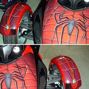 My Spyder Dressed Up