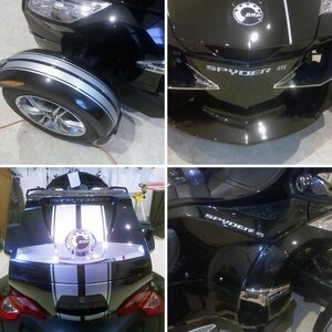 Black RT with Silver GT racing stripes