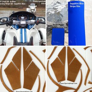 Dash Kit Color Samples