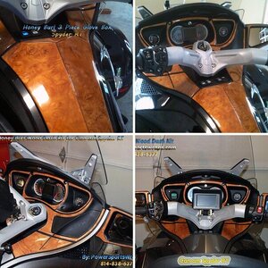 Honey Burl- RT Dash kit