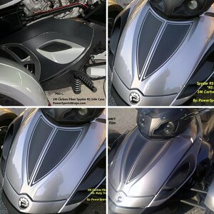 RS- Rally Trunk Insert 3M Carbon Fiber