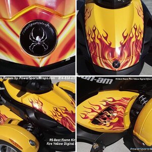 RS Best Flame kit- Fire Yellow Effects