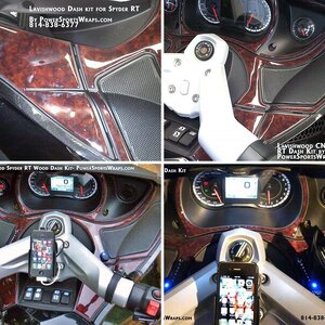 Lavish Wood RT Dash Kit