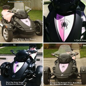 RS Spyder Shield- Light Pink