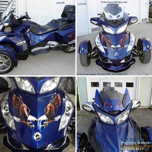 Screaming eagle graphics kit