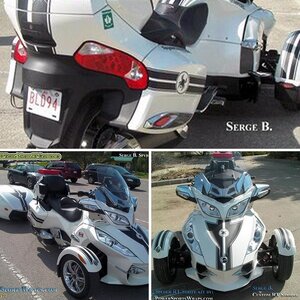 3M Carbon Fiber Custom RT & RT622 Trailer kit