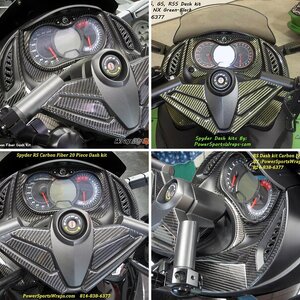 20 pc. RS Dash Kit - Carbon Fiber