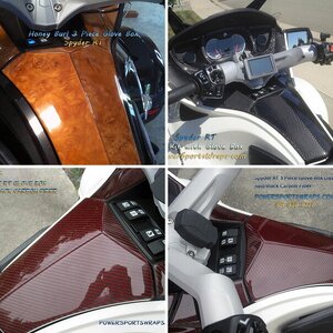 RT 3 Piece Glove Box Dash kit