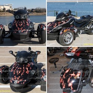 RS-GS Full Kit Orange Stars Lightning