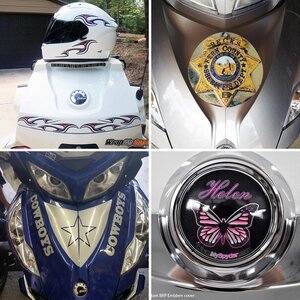 Custom Spyder Decals