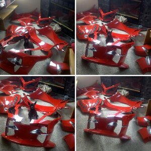 Stripping Teds Red Sled -Part II AirBox Removal