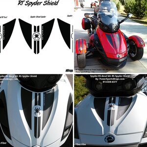 RS Spider Shield- 3M Carbon Fiber film