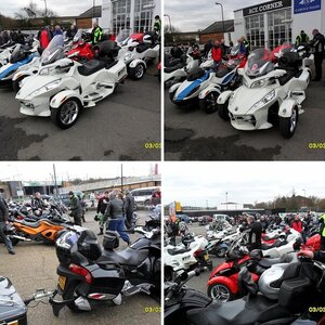 UK Spyder Meet Ace Cafe London 2013