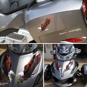 Screaming Eagles- Air brush style graphics