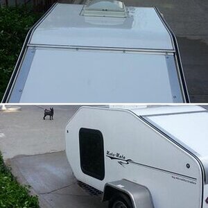 Teddy's Dog House on Wheels