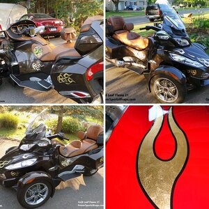 RT Gold Leaf Flames 21 Style