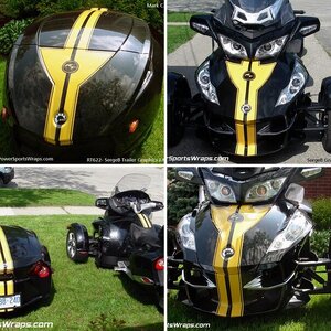 RT SergeB Graphics kit with matching RT622 Trailer graphics