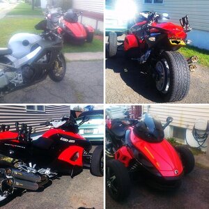 My 2009 spyder and mods