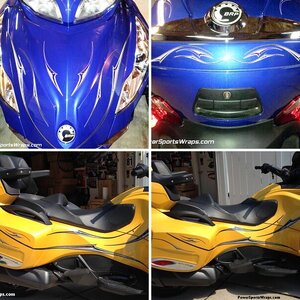 Wind 108 Graphics kit gray tones