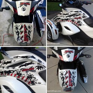 ST Oil Slick transparent wrap