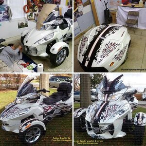 Lamont's White RT Graphics