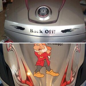 Grunpy Spyder decals