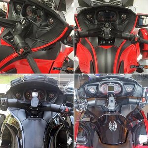 Textured Carbon Fiber Spyder RT Dash Skinz