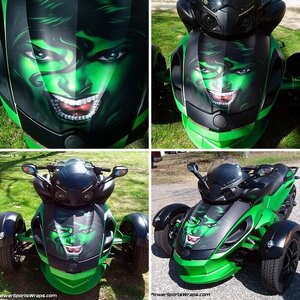 She Hulk- Spyder RS-S Frunk wrap
