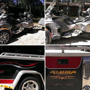 2014 RT-Limited Wrap my Spyder Red Reflective Barb Wire