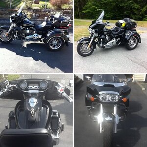 Past Rides, Valkyrie Dragon & Tri Glide.