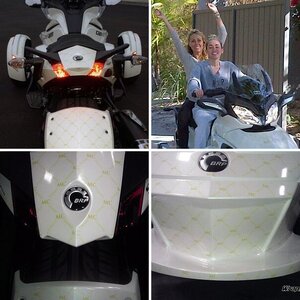 Miley Cyrus Can-am Spyder ST