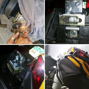 Modified Detachable Passenger Backrest