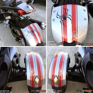 Black Widow 2 Frunk Insert Ultra Metallic Red