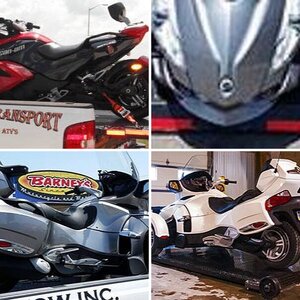 Can-Am Spyders on AmeriDeck SDIII-Spyder