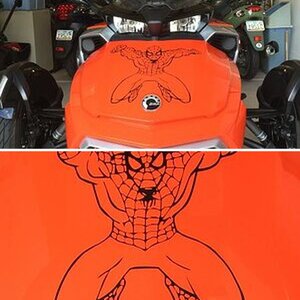 Spiderman decal