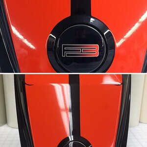 F3 Touring and Limited rear seat cowl Stripe