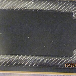 Carbon Fiber License Frame