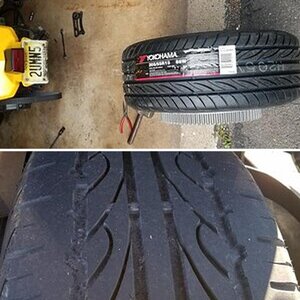 Rear tire