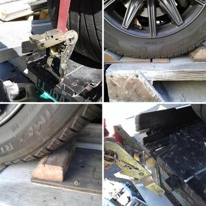 Loading and securing an RT in a small truck