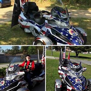 AMVETS RIDERS Flag Ship