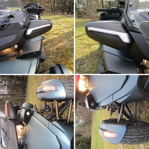 Hi-Viz Mirror DRL Lights