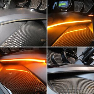 Amber Side Vent LED Running Lights