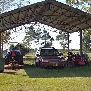 Resting during a hard Alabama weekend.