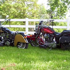 Rob's 2001 and 2003 Indian Chiefs